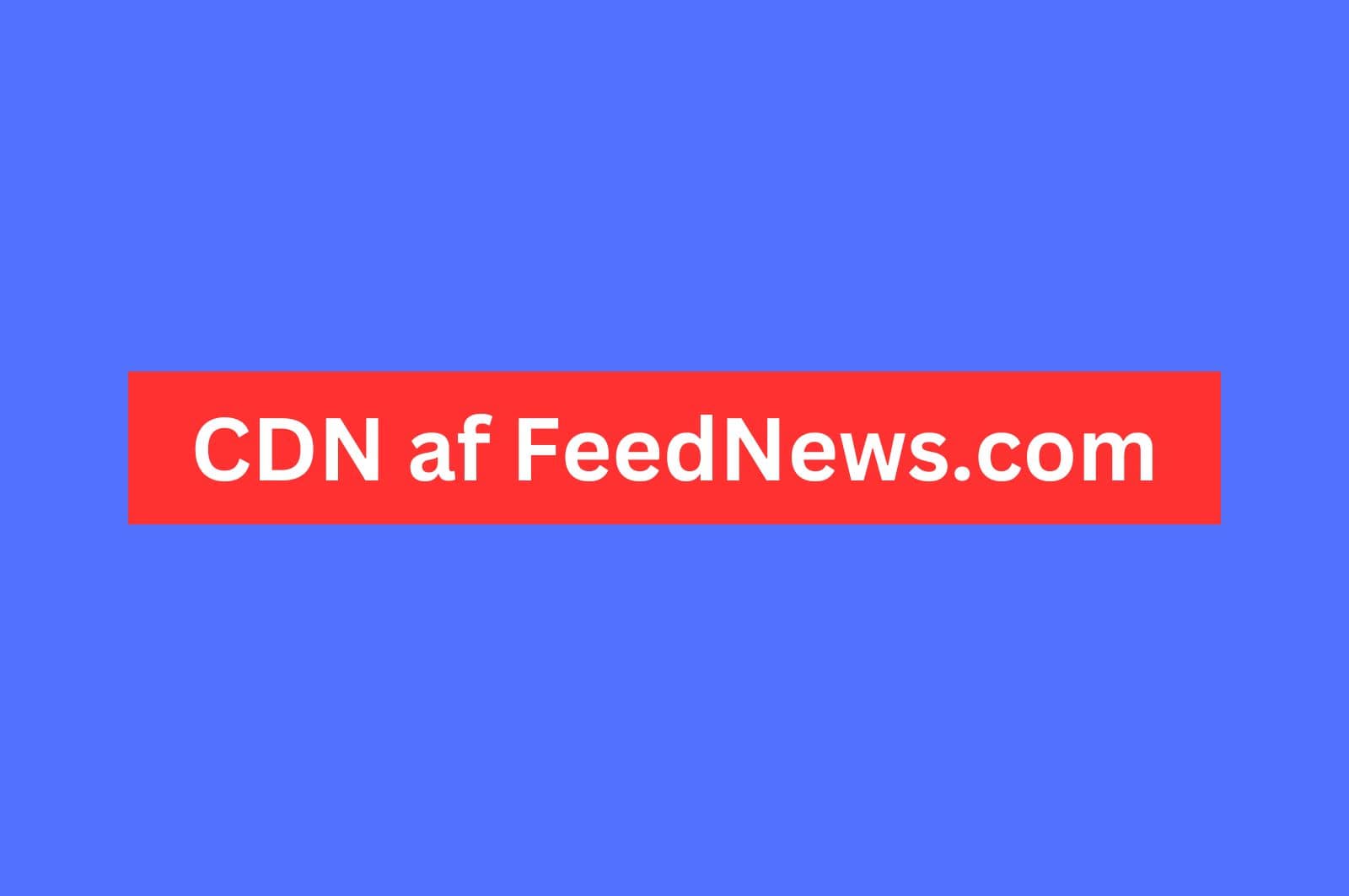 CDN af FeedNews.com
