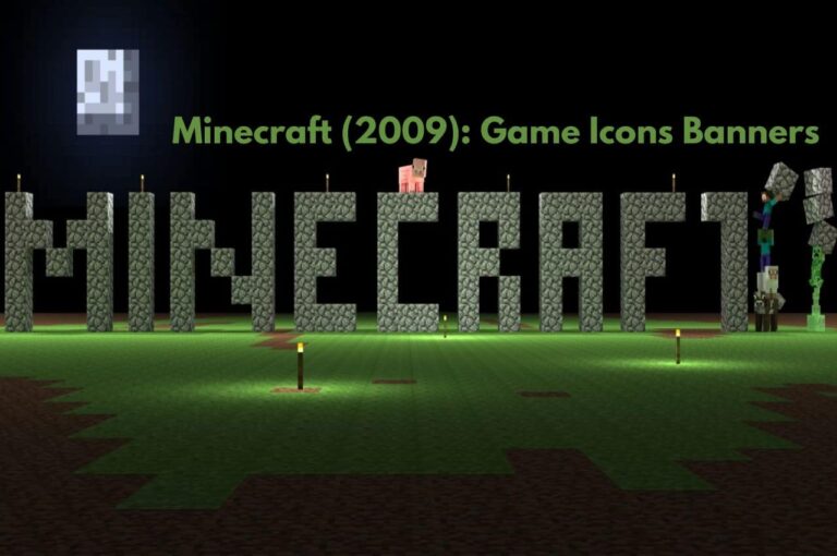 Minecraft (2009) Game Icons Banners