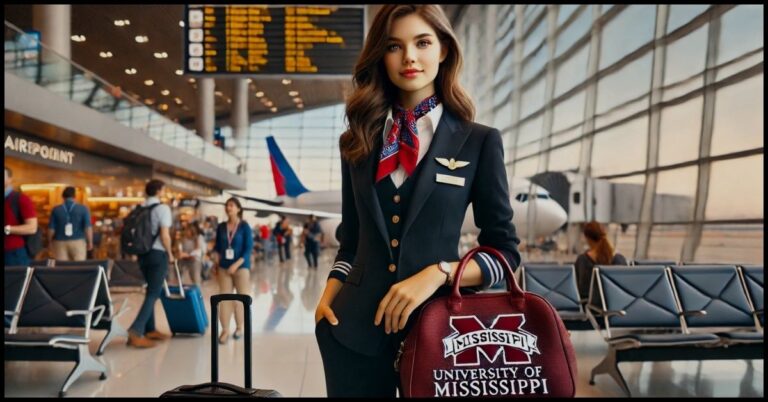 Emily University of Mississippi Flight Attendant