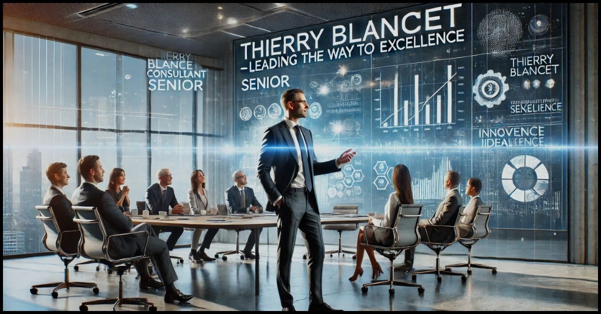 Thierry Blanchet, Senior Consultant, offering expert strategic and business solutions.