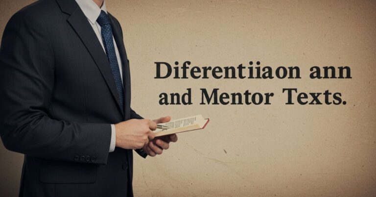 Differentiation And Mentor Texts