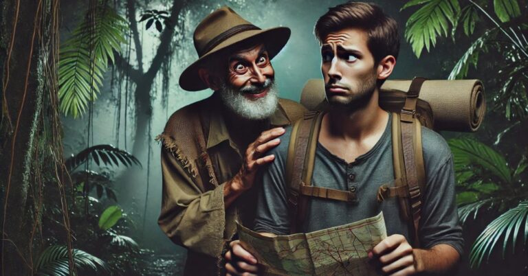 The Traveler Hired the Wrong Tour Guide