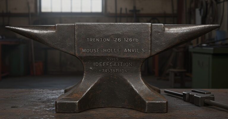 Trenton 126lb Mouse Hole Anvils Identification