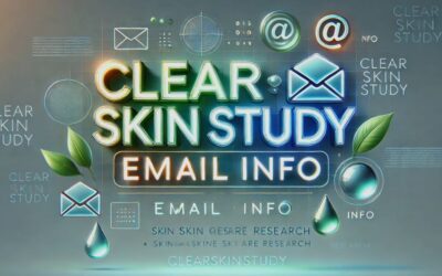 ClearSkinStudy Email Info