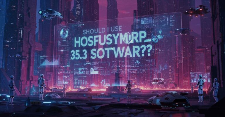 Should I Use Hosfusiymorp 35.3 Software