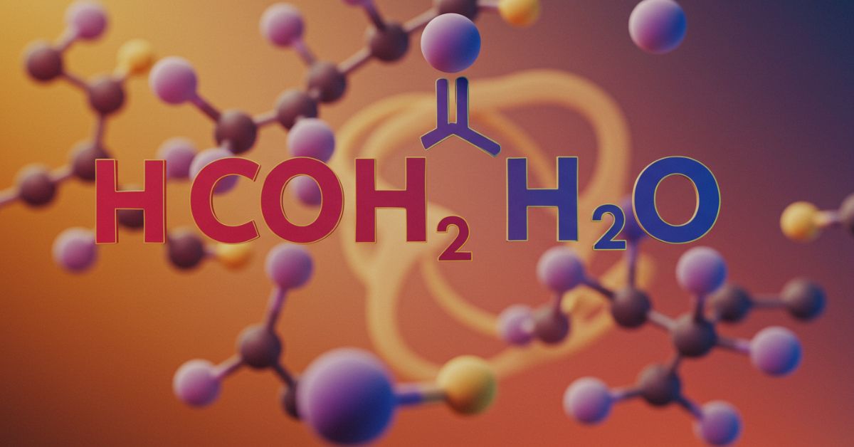 hcooch ch2 h2o