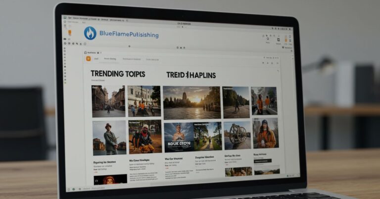 on the Blog BlueFlamePublishing