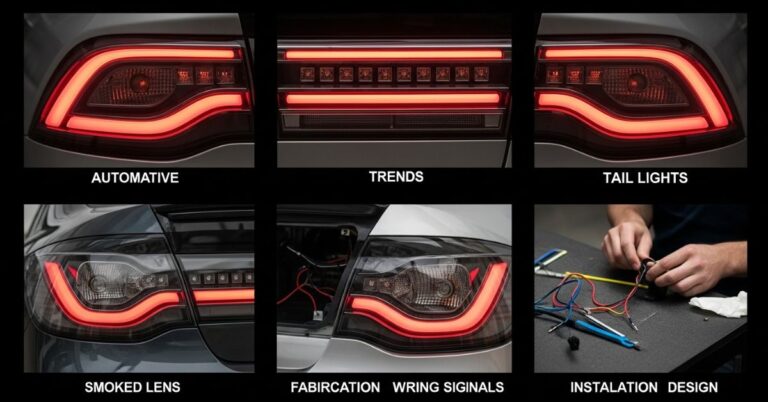 Tail Light Customisation Trends