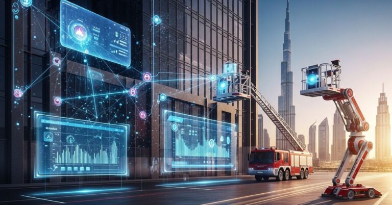 Fire Safety in Dubai with AI and Smart Sensors